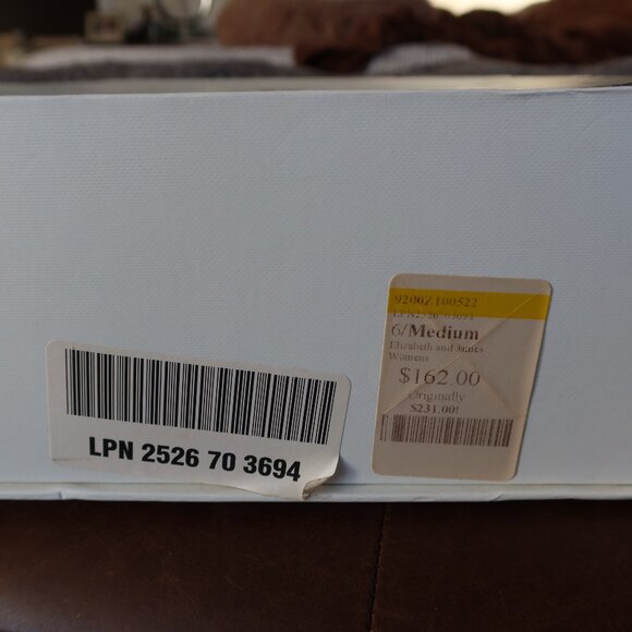 Elizabeth and James "Boca" tall platform wedge sandals/shoes size 6B raffia/jute - Picture 16 of 16